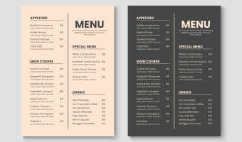 Menus
