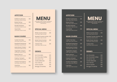 Menus